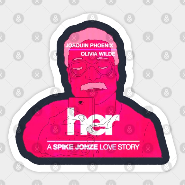 Her Sticker by MC_Christo